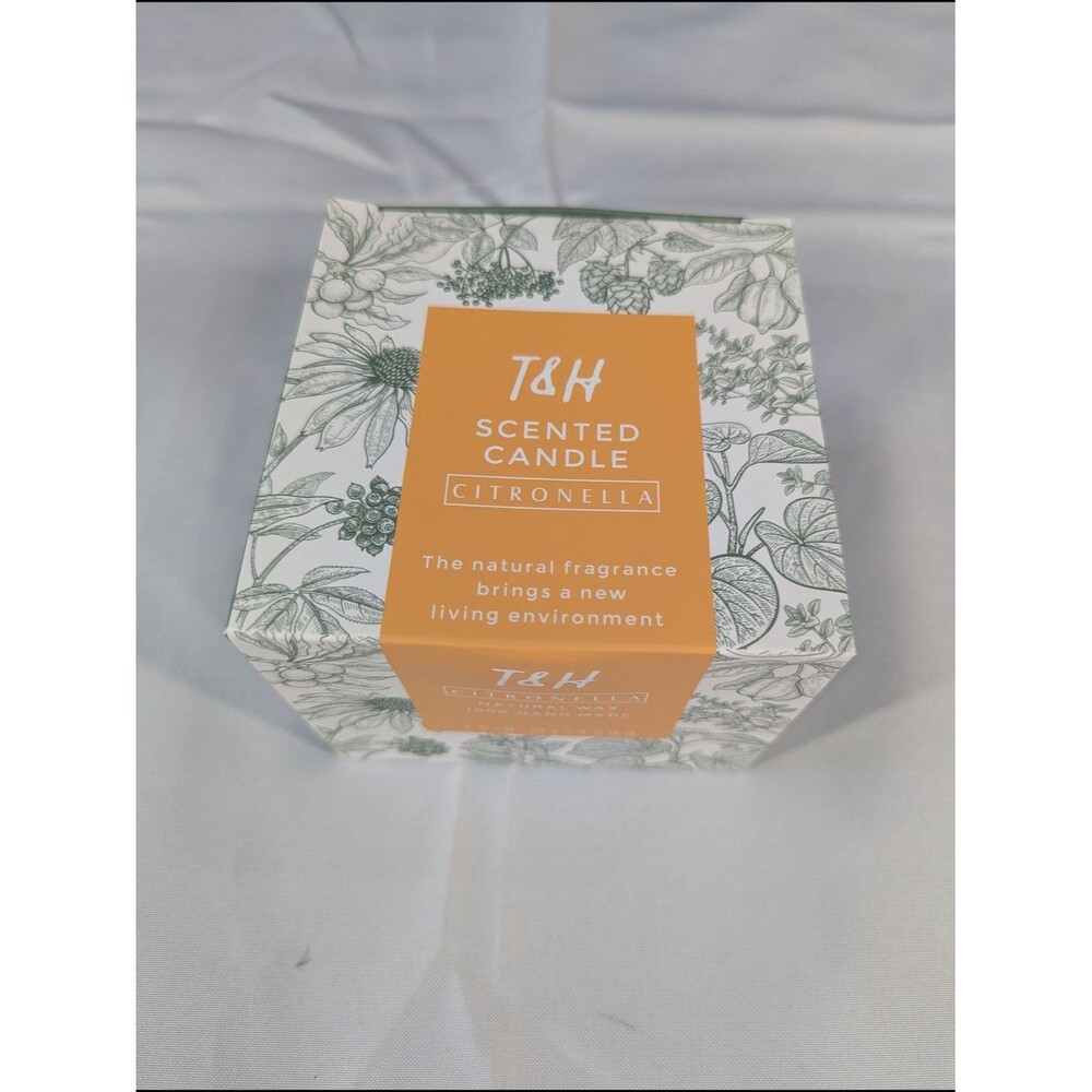 Outdoor & Indoor Large Citronella Candle | Highly Scented Aromatherapy at Home